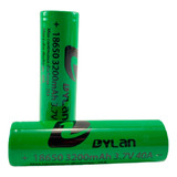 2 Baterias Dylan Li-ion 18650 3200mah 3.7v Lanterna Câmeras