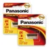 2 Baterias Panasonic Cr123a 3v Lithium