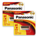 2 Baterias Panasonic Cr123a