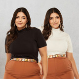 2 blusa Camiseta Cacharrel