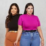 2 Blusas Camiseta Cacharrel
