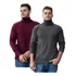 2 Blusas De Lã  Masculina Gola Alta De Frio Quentinha