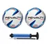 2 Bolas Futsal Max 500 Xxiv + Bomba De Ar Penalty Original