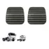 2 Borracha Pedal Freio Embreagem Caminhão Ford Cargo 712 814 815 815e 816e 1317 1215 1415 4030 4331 4532 2428 2422 2626 