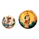 2 Broche Catolico S