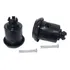 2 Buchas Dianteira Para Carrinho Olympus Galzerano Cor Preta