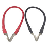 2 Cabo Jumper Com 30 Cm 16 Mm  Para Bateria Estacionaria At