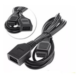 2 Cabos Extensor Para Controle De Mega Drive   Cabo 1 80