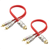 2 Cabos Rca Y