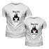 2 Camisas Parque Viagem Disney Mickey Minnie Camiseta Blusa