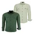 2 Camisas Social Masculina Militar Manga Longa Kit Sortida