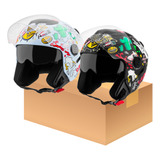2 Capacetes Aberto Vintage