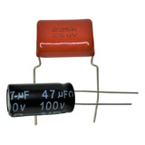 2 Capacitor Corneta 47x100