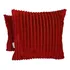 2 Capas Almofada Soft Prime 45x45cm Decor Decoração Cor Vermelho