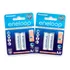2 Cartelas De Pilhas Recarreg Eneloop Pequena Aa Ct C/02