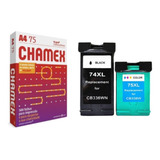 2 Cartuchos Compativel 74xl