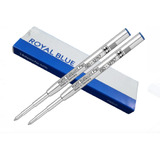 2 Cartuchos Tinta Azul Balpen Balpoint Para Caneta Monte B