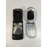 2 Celulares Antigos Motorola