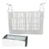 2 Cesto Separador Organizador Picolé Freezer Fricon 54cm 