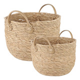 2 Cestos Cachepot De