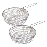 2 Cestos Fritura Escorredor