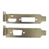 2 Chapinha Low Profile P/ Placa De Vídeo Perfil Baixo Slim 