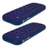 2 Colchão Inflável Solteiro Mor Inflador Embutido Kit Reparo Cor Azul marinho