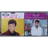 2 Compactos Originais Elvis Presley 45 Rpm Raros Importados