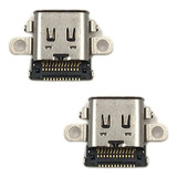 2 Conectores De Carregamento Tipo C Para Nintendo Switch