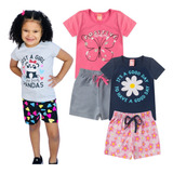 2 Conjunto Infantil Menina