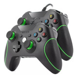 2 Controle Compatível Xbox one Manete Com Fio Alta Precisão