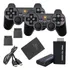 2 Controle Sem Fio Ps2 + Adaptador Hdmi + Memory Card + Cabo