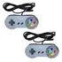 2 Controles Joystick Conexão Usb Compatível Com Computador