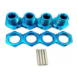 2 Cubos De Roda Hexagonais De 17 Mm 1 8 Peças De Azul