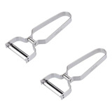 2 Descascadores Profissionais Aço Inox P  Legumes Weck
