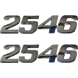 2 Emblema Adesivo Numero