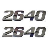 2 Emblema Adesivo Numero