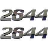 2 Emblema Adesivo Numero