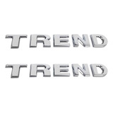 2 Emblema Adesivo Trend