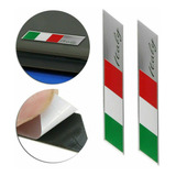 2 Emblemas Bandeira Italia