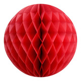 2 Enfeites   Globo   Bola 24 Cm Papel De Seda Colmeia