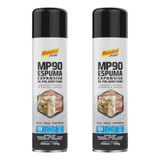 2 Espumas Expansiva 300ml 180g Uso Geral Mundial Prime