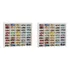 2 Estante Luxo Para 45 Hot Wheels Miniaturas Cor Branca P-01