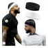 2 Faixas Testeira De Cabelo Esportiva Treino Microfibra Top