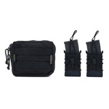 2 Fast Mag Fuzil 5 56 7 62   Bolso Horizontal Forhonor Nf e