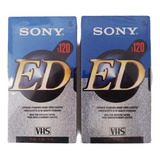 2 Fitas Vhs Sony