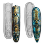 2 Formas Para Parede Decoração Máscaras Carrancas Abs