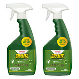 2 Gramix Spray Herbicida Seletivo Gramado Pronto Uso 500 Ml