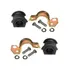 2 Kit Bucha Barra Dianteira Fiat Doblo Elx 1.6 1.8 2002/2011