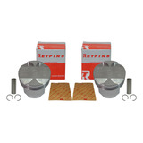 2 Kit Pistão Anéis Kasinski Comet 250   Mirage 250 0 25
